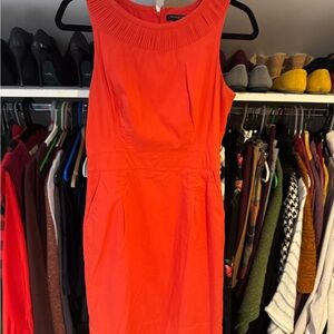 Banana Republic Orange Sheath Dress for Work